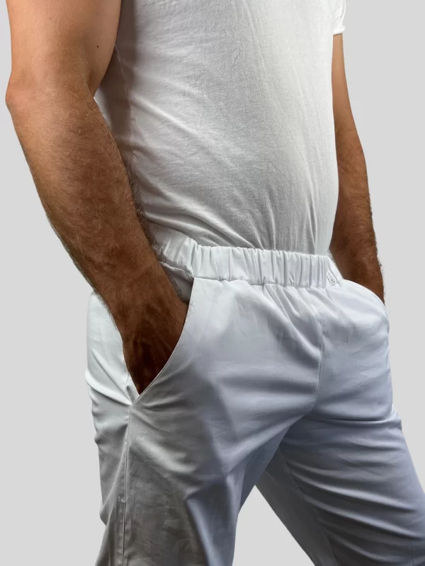 Slim-fit gumis derekú egészségügyi munkaruha-ELASTIC nadrág