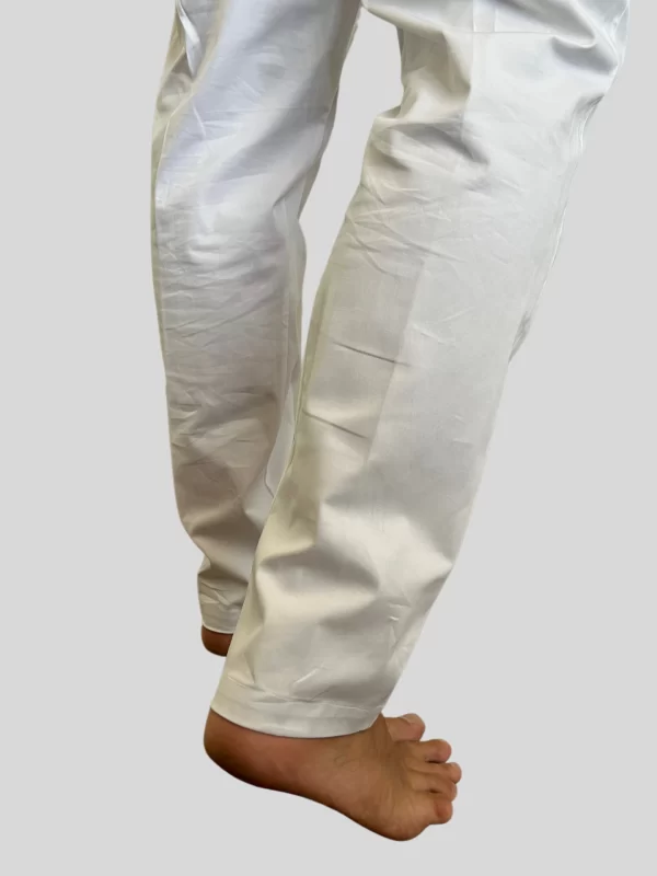 Slim-fit gumis derekú egészségügyi munkaruha-ELASTIC nadrág