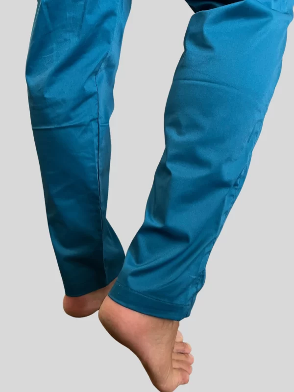 Slim-fit gumis derekú egészségügyi munkaruha-ELASTIC nadrág