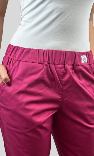 Slim-fit gumis derekú egészségügyi munkaruha-ELASTIC nadrág-2075