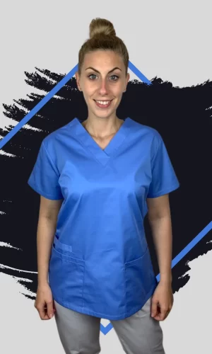 Doktordivat karcsúsított fazonú egészségügyi munkaruha