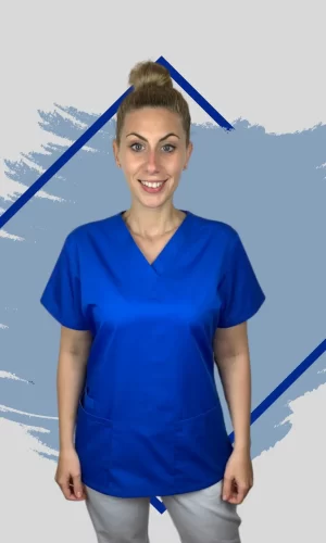 Doktordivat karcsúsított fazonú egészségügyi munkaruha