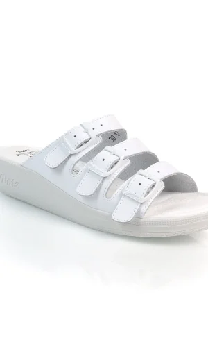 Batz 3BCS női papucs fehér színben.