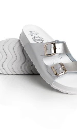 Batz Zamira silver női papucs