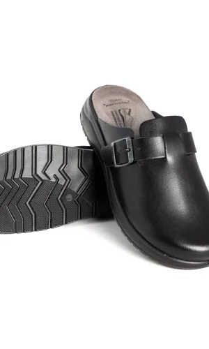 Batz Márk férfi klumpa fekete színben.